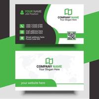 Creative Modern Professional Business Card Design Template vector