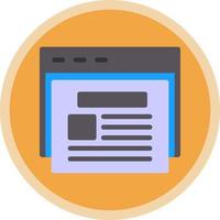 News Feed Vector Icon Design