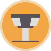 Control Tower Vector Icon Design