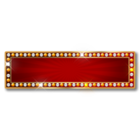 rechthoek retro lichtbak aanplakbord wijnoogst kader vrij sinage bord png