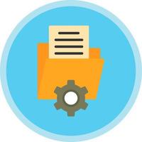 Data Management Vector Icon Design