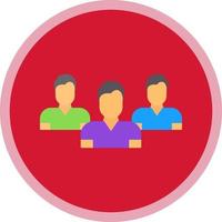 Team Vector Icon Design