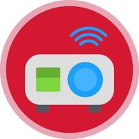 Video Projector Vector Icon Design