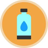 Water Bottle Vector Icon Design