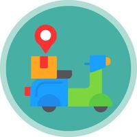 Delivery Location Vector Icon Design