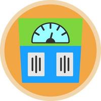 Weight Scale Vector Icon Design