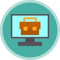 Online Business Vector Icon Design