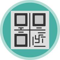 Qr Code Vector Icon Design