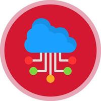 Cloud Computing Vector Icon Design