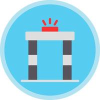 Metal Detector Vector Icon Design