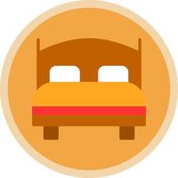 Bed Vector Icon Design