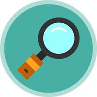 Magnifying Glass Vector Icon Design