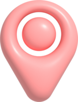 3D Location Pin Icon png