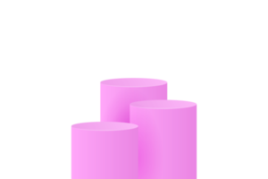 3d afficher podium produit png