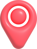 3D Location Pin Icon png