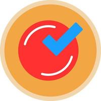 Checked Vector Icon Design