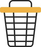 Trash Bin Vector Icon Design