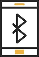 diseño de icono de vector de bluetooth