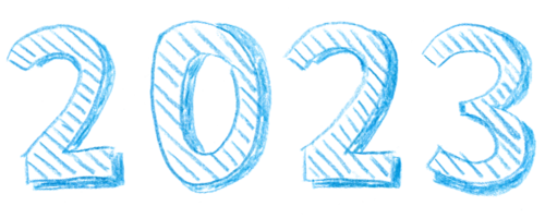 handwritten year 2023 transparent PNG