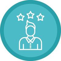 Best Employee Vector Icon Design