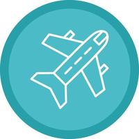 Airplane Vector Icon Design