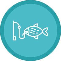 diseño de icono de vector de pesca