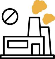 No Fossil Fuels Vector Icon Design