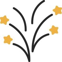 Fireworks Vector Icon Design