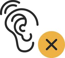 Deaf Vector Icon Design