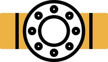 Flange Vector Icon Design