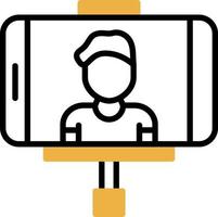 Vlogger Vector Icon Design