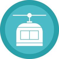 Chairlift Vector Icon Design