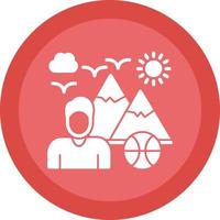 Sports And Adventure Vector Icon Design