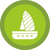 WIndsurf Vector Icon Design