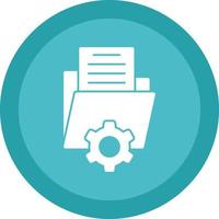 Data Management Vector Icon Design