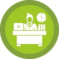 Workplace Vector Icon Design