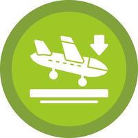 Landing Vector Icon Design