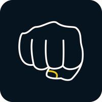 Punch Vector Icon Design