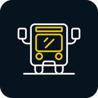 Bus Vector Icon Design