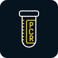 Pcr Test Vector Icon Design