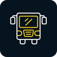 Bus Vector Icon Design