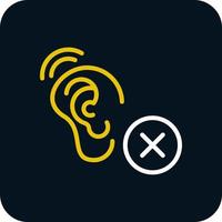 Deaf Vector Icon Design