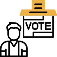 Polling Vector Icon Design