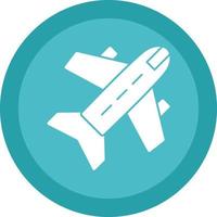 Airplane Vector Icon Design