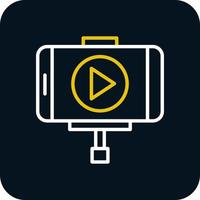Vlog Vector Icon Design