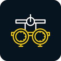 Optometrist Vector Icon Design