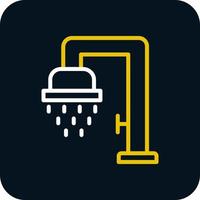 Shower Vector Icon Design