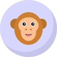 Monkey Vector Icon Design