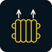 Radiator Vector Icon Design