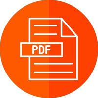 diseño de icono de vector de pdf